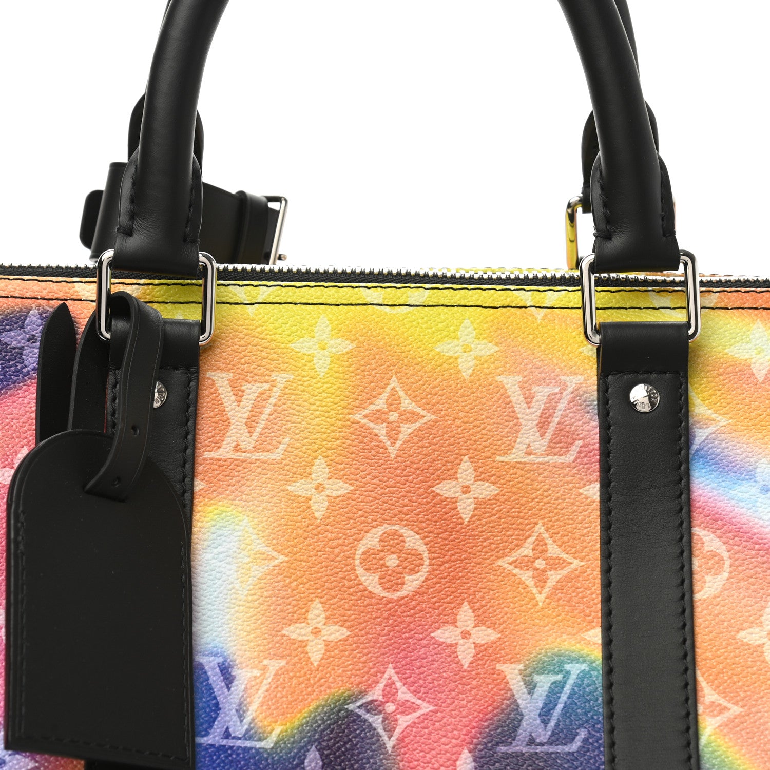 Louis Vuitton Monogram Sunset Keepall Bandouliere 50 Multicolor 7 of 9