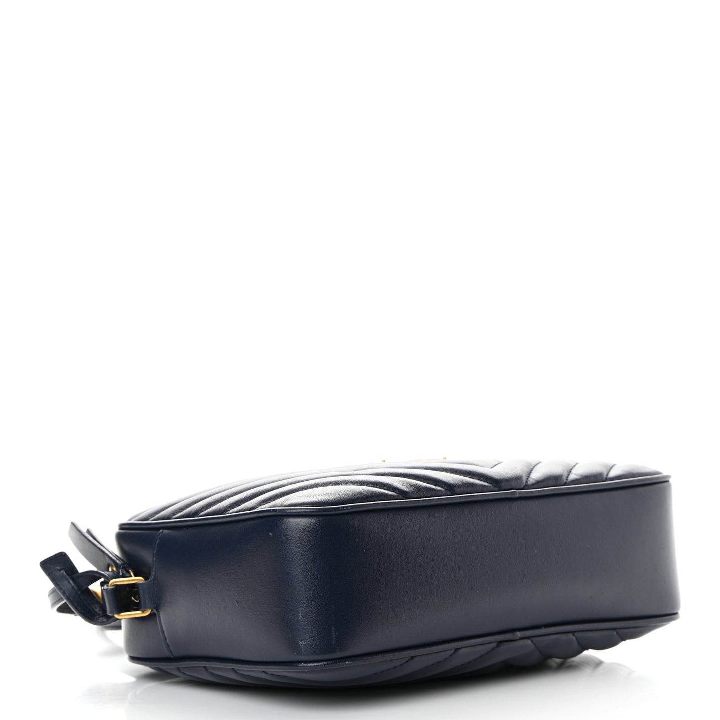 Calfskin Matelasse Monogram Lou Camera Bag Deep Marine