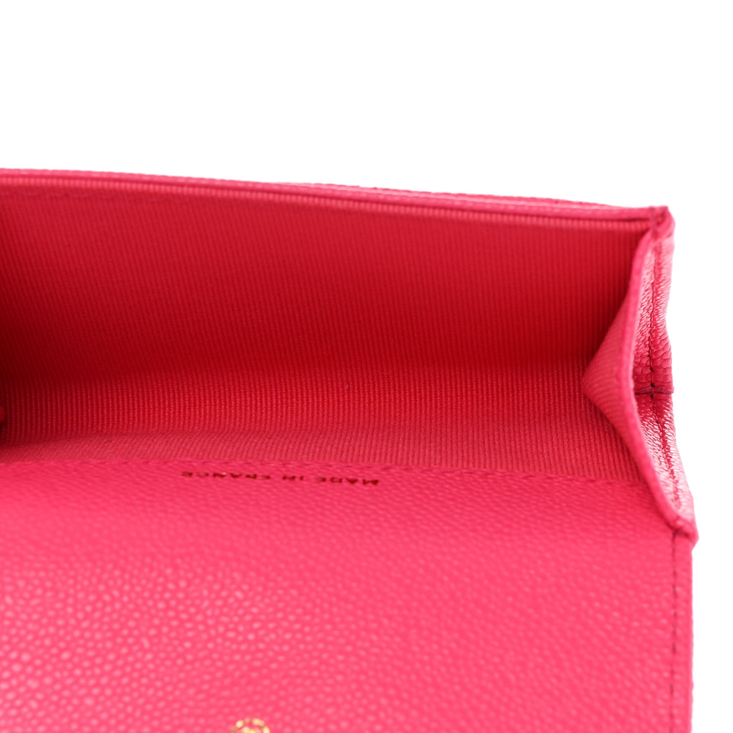 Chanel Caviar Quilted Flap Card Holder Wallet Pink 5 of 8