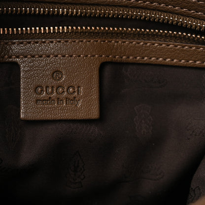 Gucci Pebbled Calfskin Medium New Jackie Shoulder Bag Brown 6 of 10