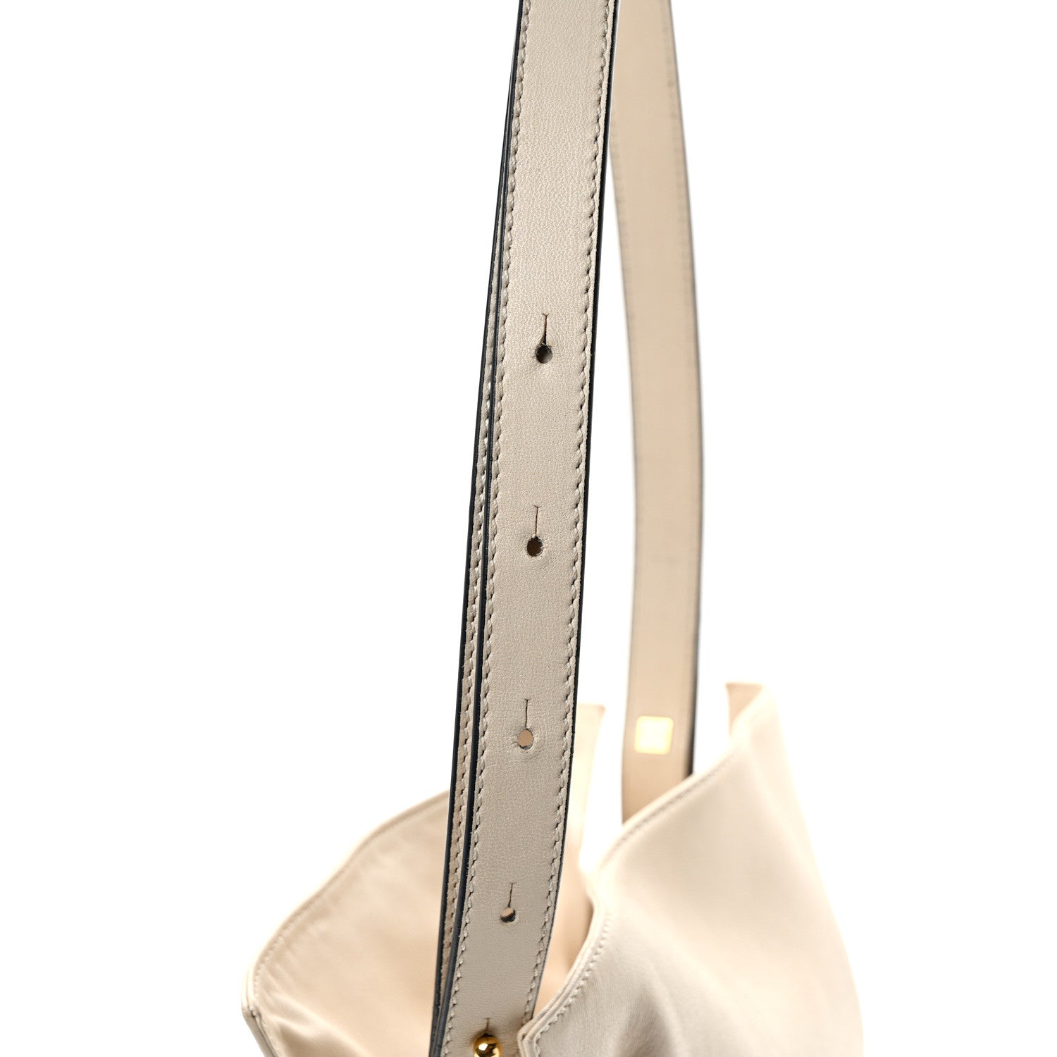 Loewe Calfskin Small Flamenco Knot Bag Ivory 16 of 16