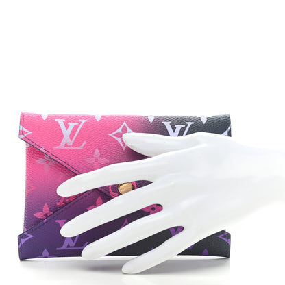 Louis Vuitton Monogram Giant Spring In The City Kirigami Pochette Set Midnight Fuchsia Sunset Kaki 2 of 8