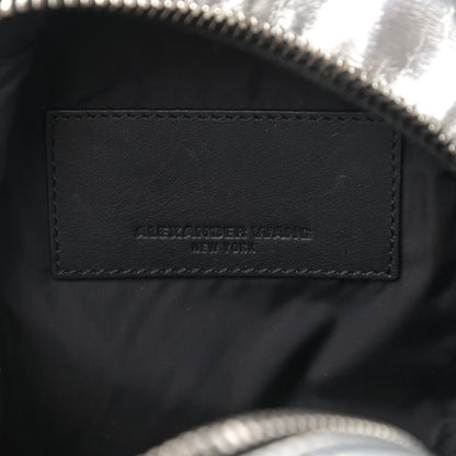 Alexander Wang Metallic Lambskin Mini Attica Backpack Silver 6 of 11