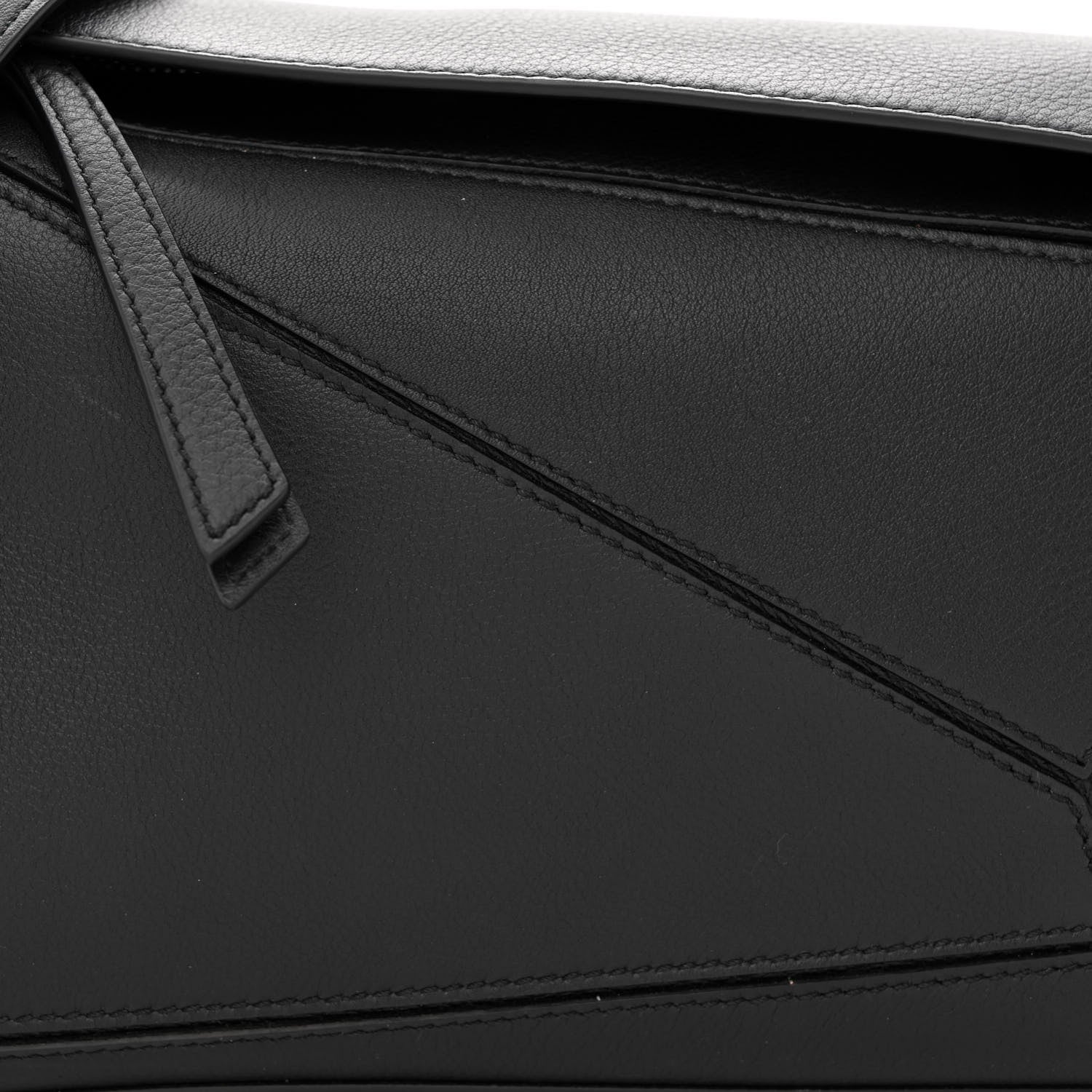 Loewe Calfskin Small Puzzle Bag Black 7 of 9