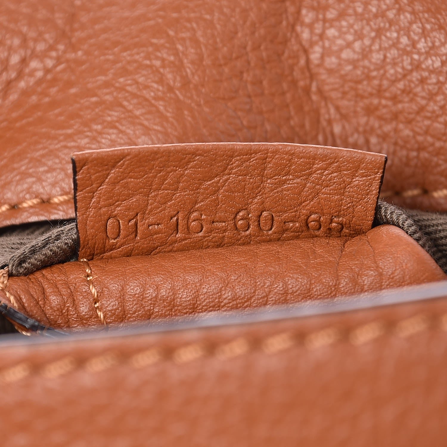 Chloe Calfskin Mini Marcie Round Crossbody Bag Tan 7 of 7