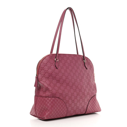 Gucci Guccissima Signature Medium Bree Shoulder Bag Peonia Flower 2 of 12