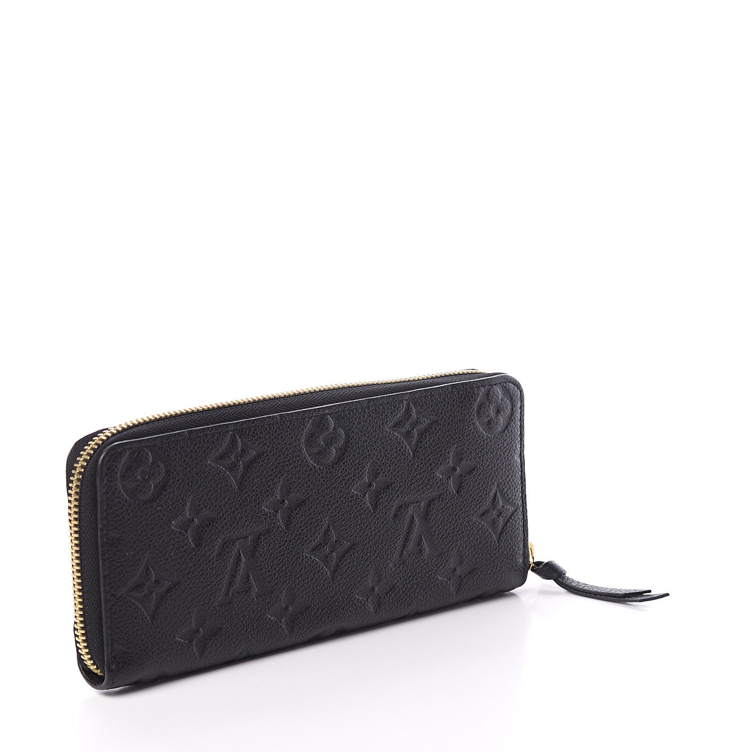 Louis Vuitton Empreinte Clemence Wallet Black 2 of 6