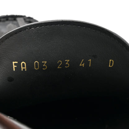 Christian Dior Brushed Calfskin The D-Academy Loafers 41 Black 8 of 9