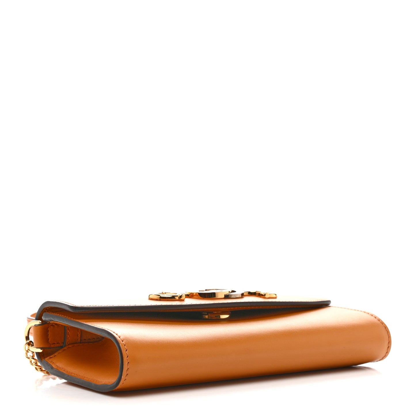 Shibuya Calfskin Mini Zumi Shoulder Bag Sun Oil