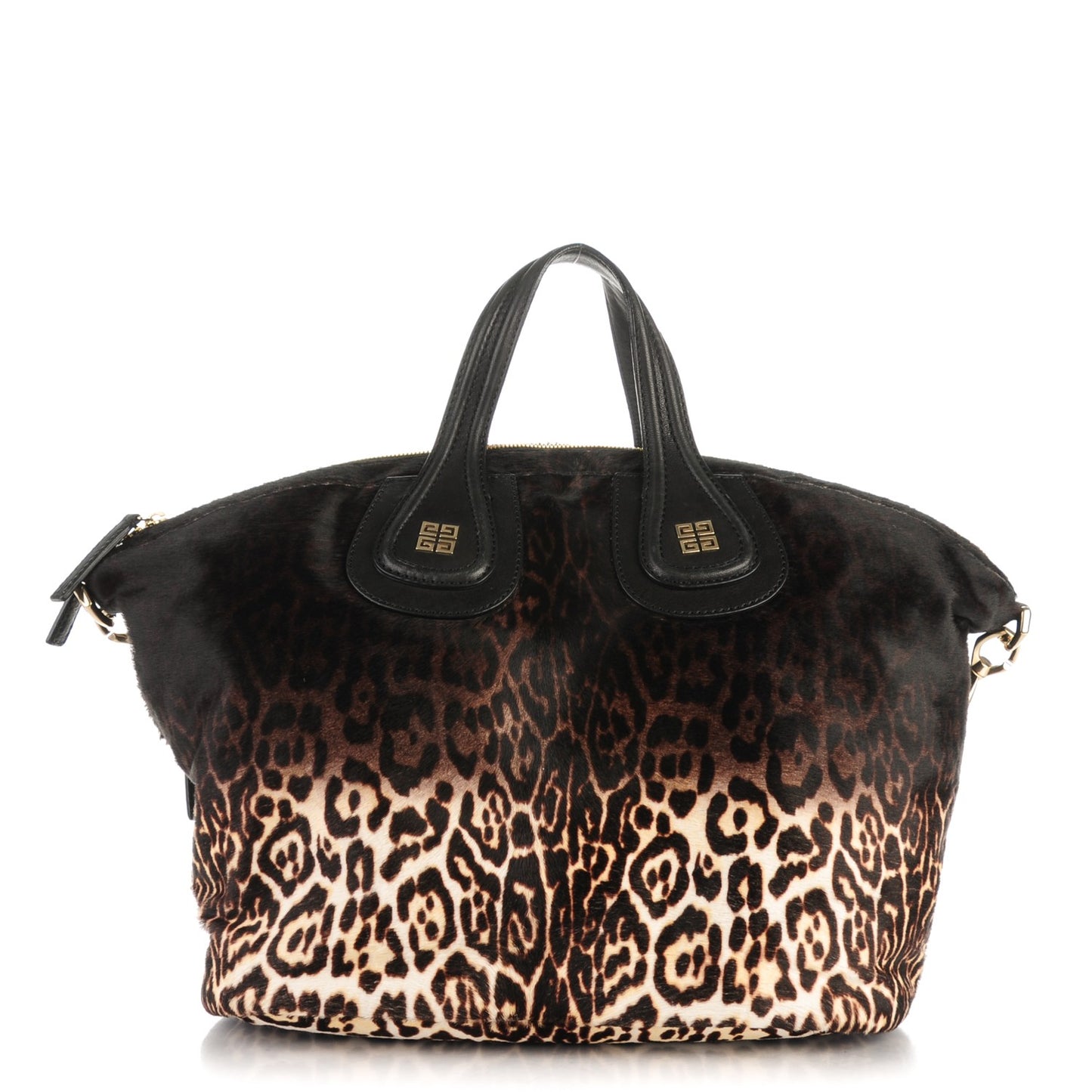 Calf Hair Leopard Print Medium Nightingale Black