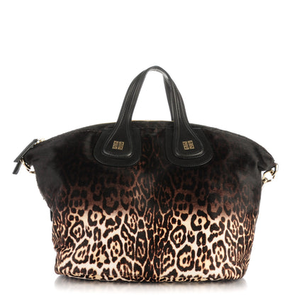 Givenchy Calf Hair Leopard Print Medium Nightingale Black 1 of 7