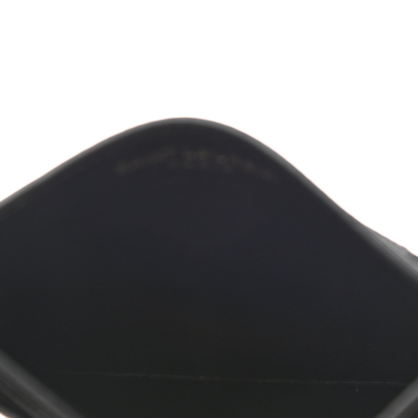 Grain De Poudre Matelasse Chevron Monogram Credit Card Case Black