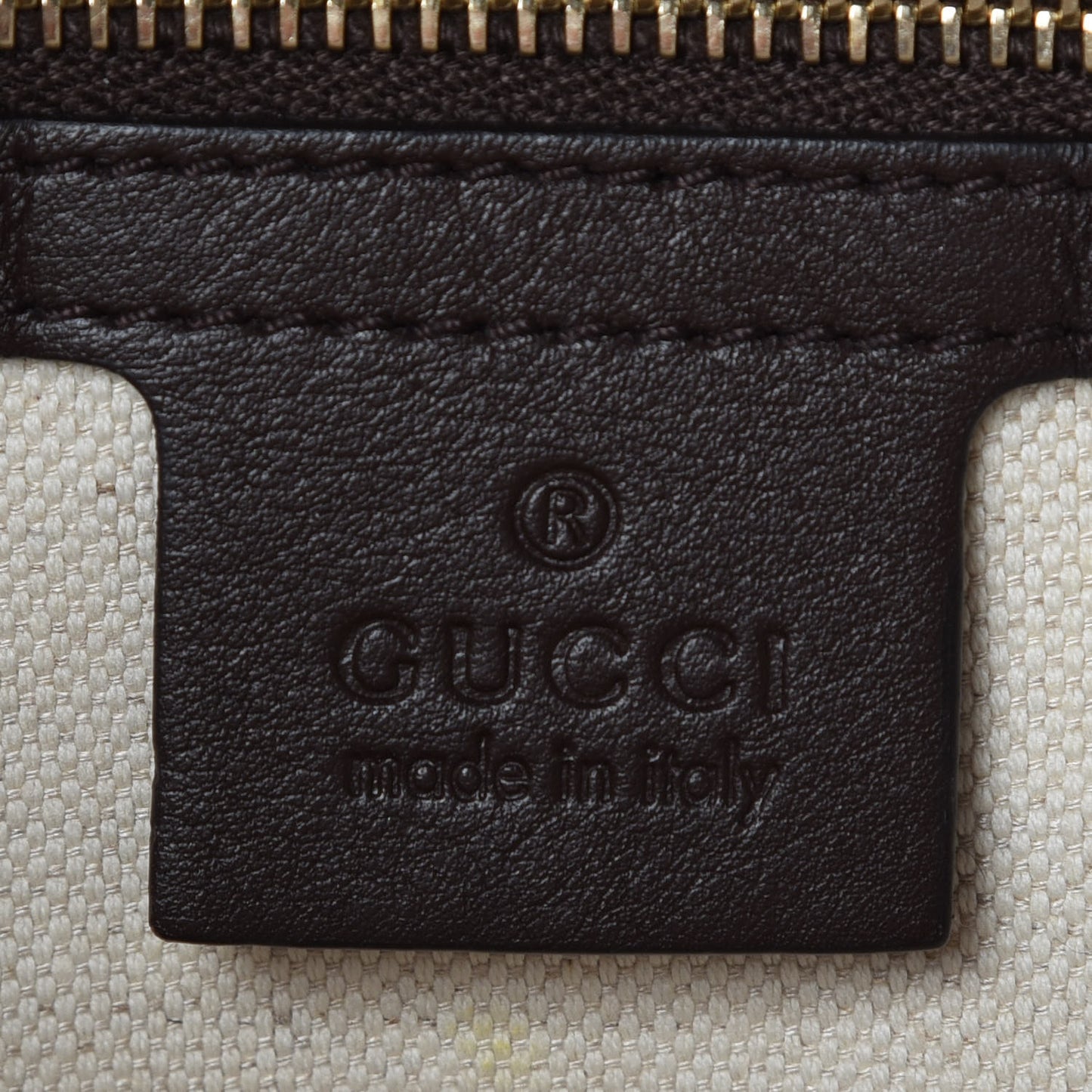Guccissima Medium Miss GG Top Handle Bag Dark Brown
