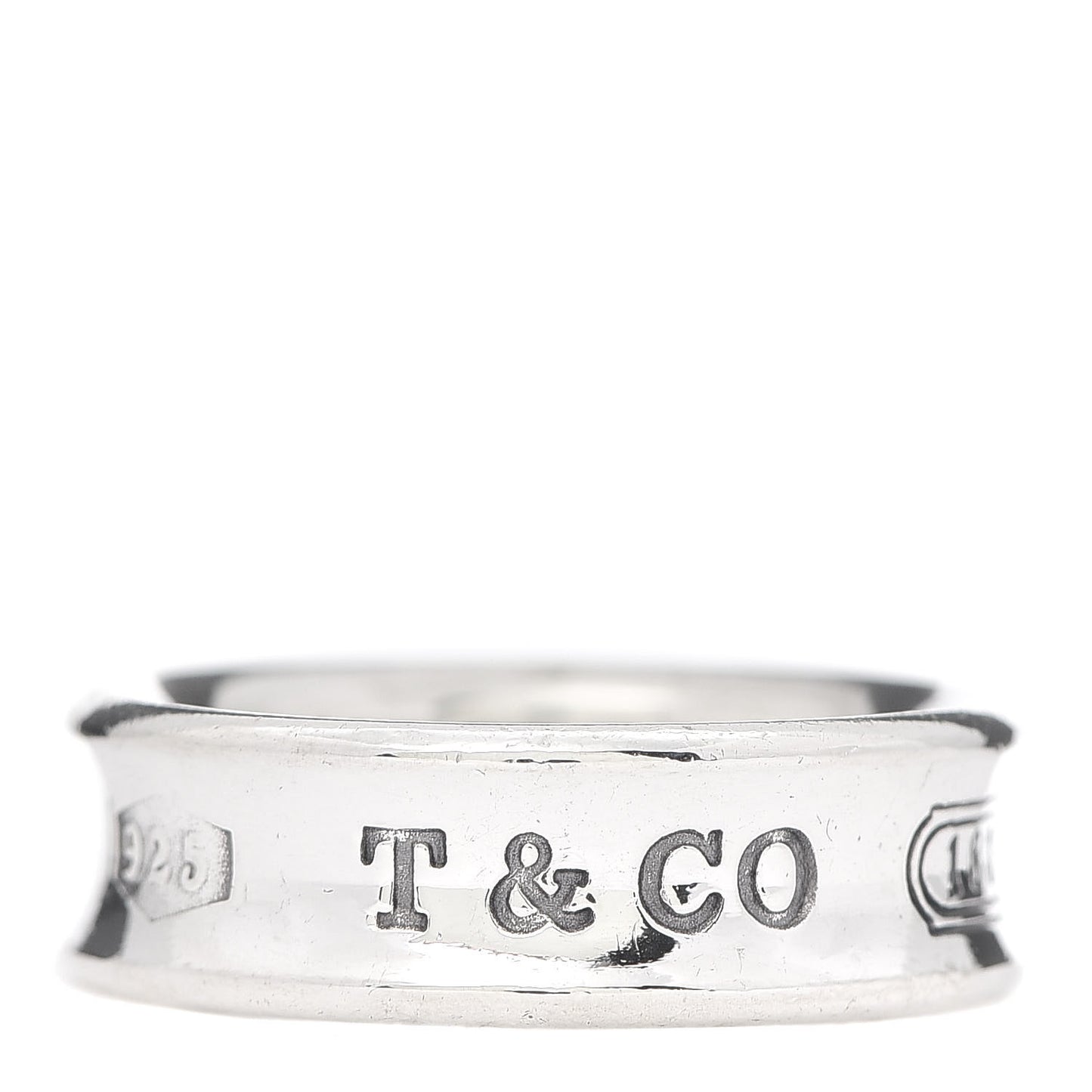 Sterling Silver 1837 Band Ring 56 7.5