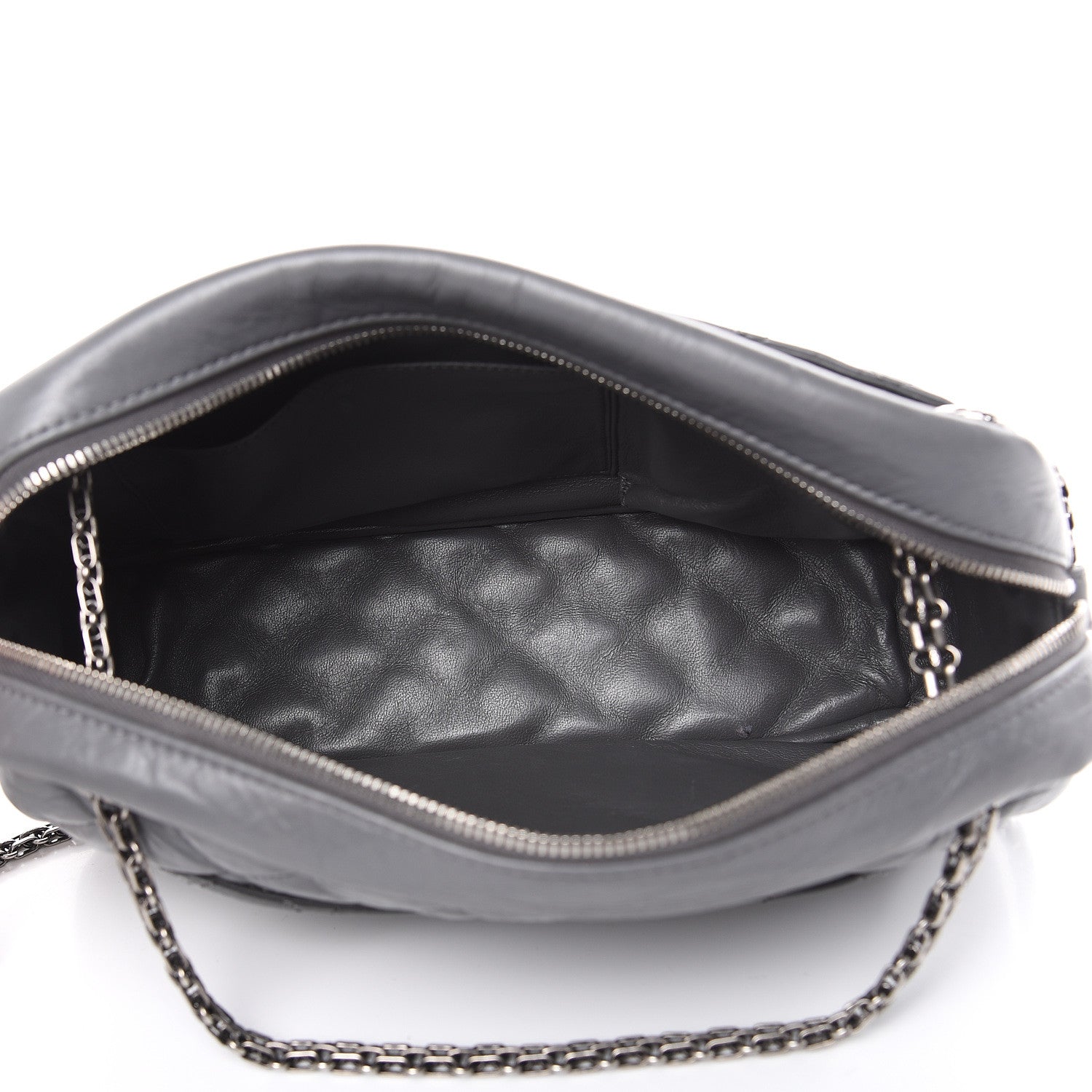 Chanel Aged Calfskin Medium Reissue Camera Case Grey 5 of 13