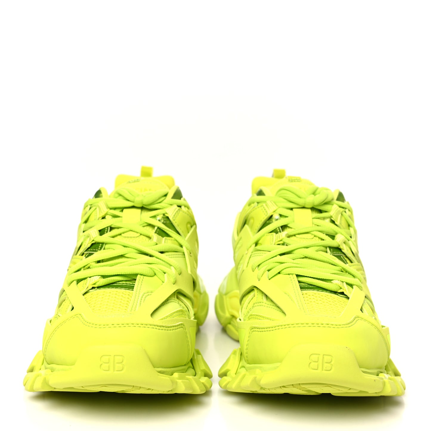 Mesh Rubber Mens Track Sneakers 41 Acid Lime