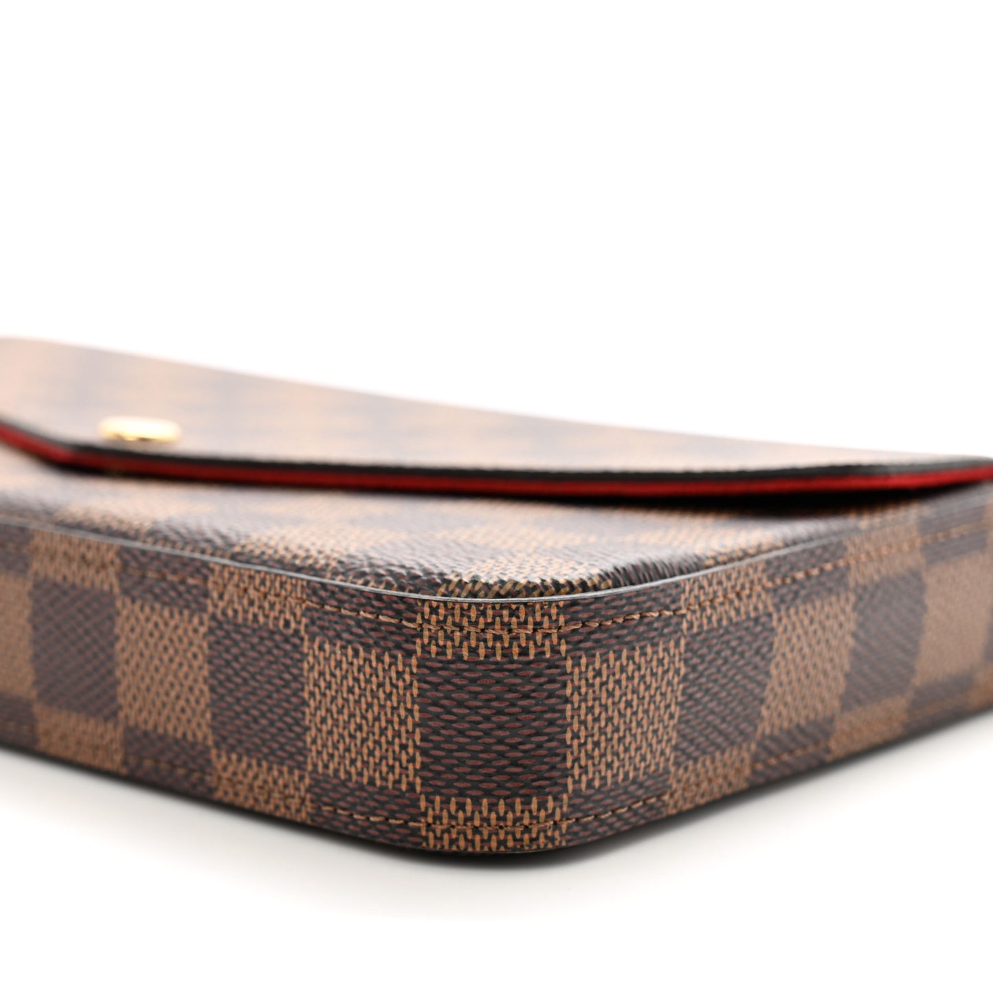 Damier Ebene Pochette Felicie Chain Wallet