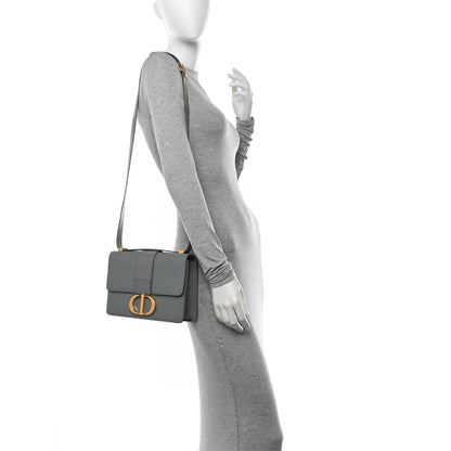 Christian Dior Smooth Calfskin 30 Montaigne Flap Bag Gray 2 of 10