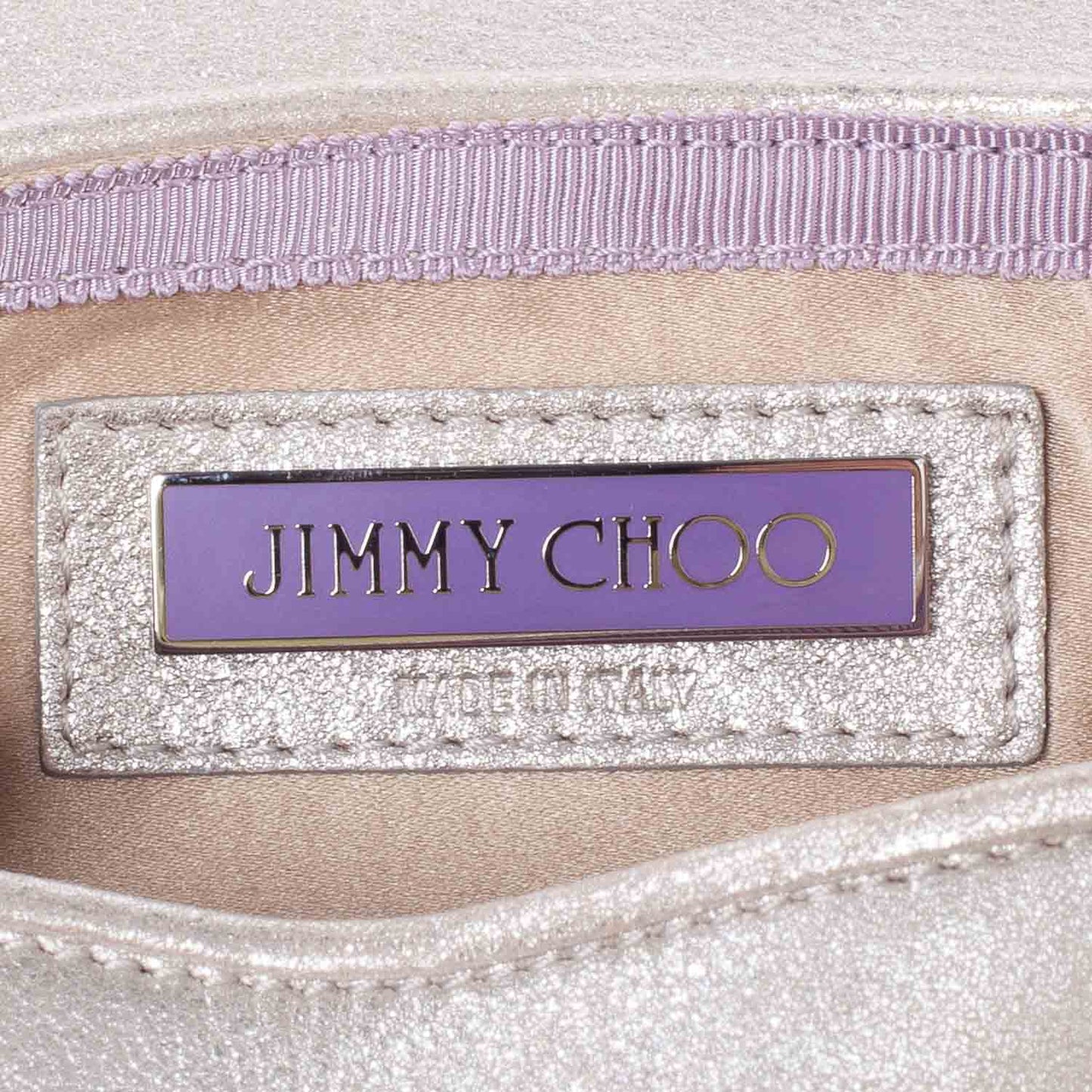 Crystal Embellished Mesh Cecile Clutch Bag