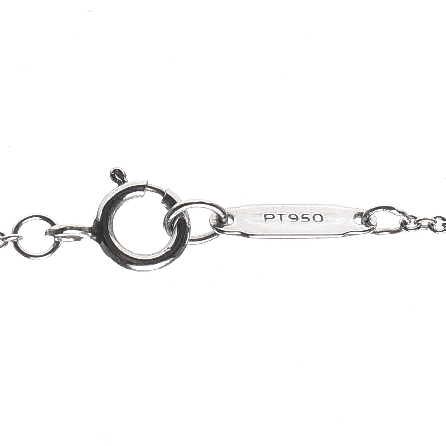 Tiffany Platinum Diamond Medium Cross Pendant Necklace 4 of 6