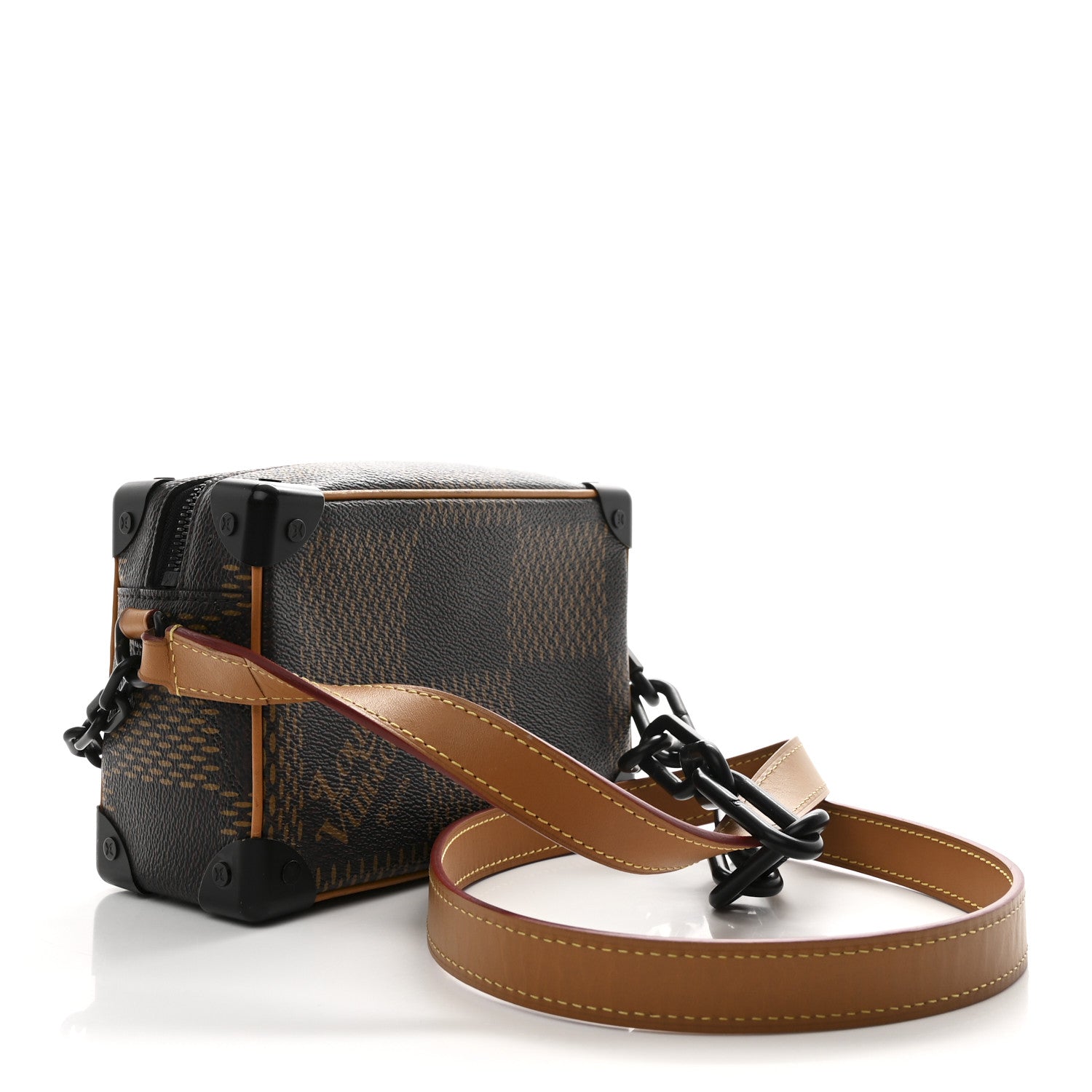 Louis Vuitton X NIGO Giant Damier Ebene Monogram Mini Soft Trunk 2 of 10