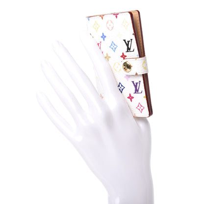 Louis Vuitton Monogram Multicolor Carnet de Bal Mini Agenda Cover White 2 of 6