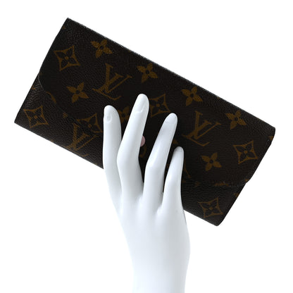 Louis Vuitton Monogram Emilie Wallet Rose Ballerine 2 of 6