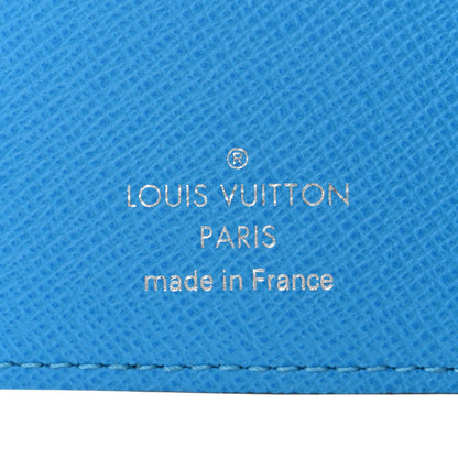 Louis Vuitton Taigarama Multiple Wallet Blue Lagoon 6 of 7