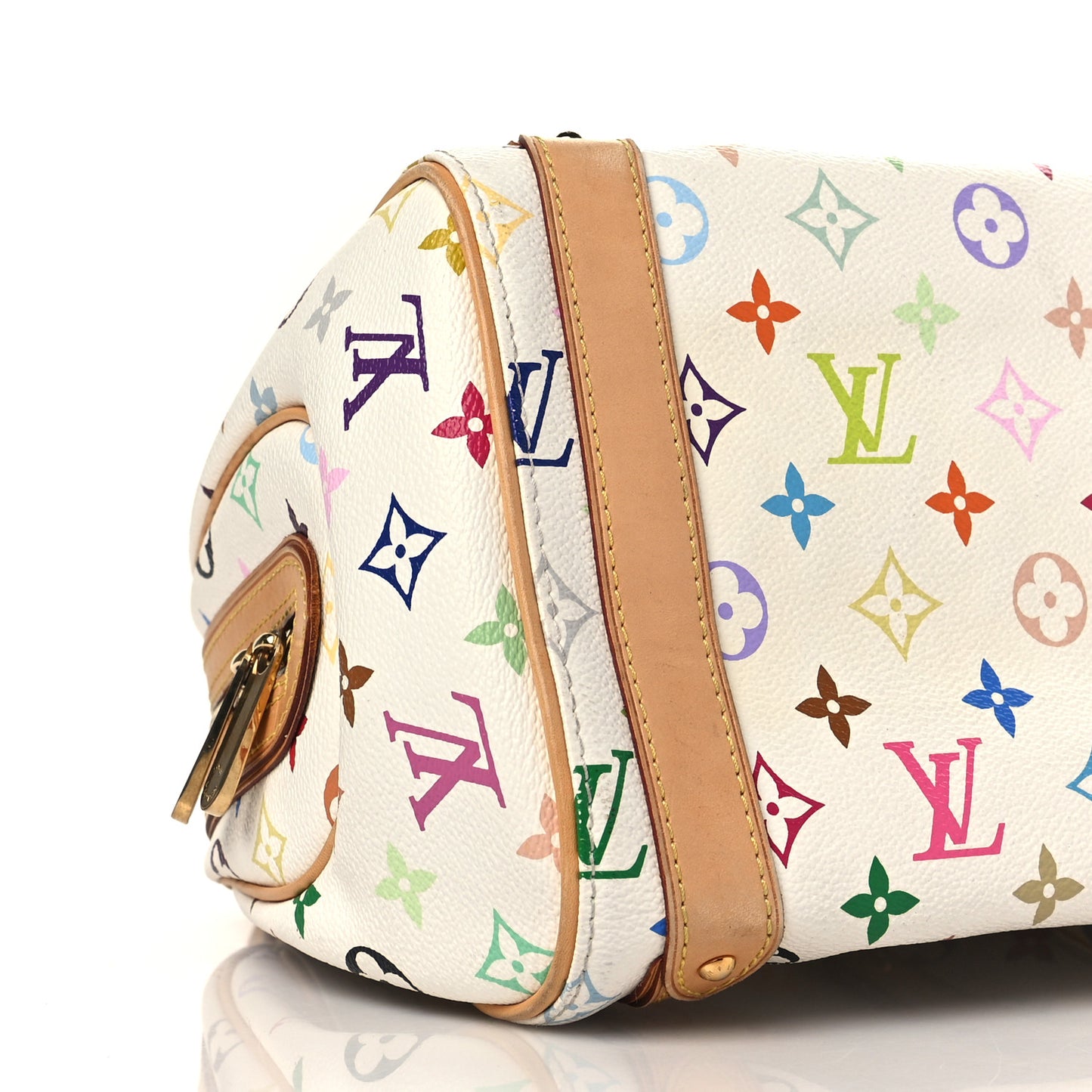 Monogram Multicolor Priscilla White