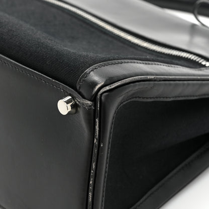 Hermes Box Toile Lakis Kelly 32 Black 20 of 24