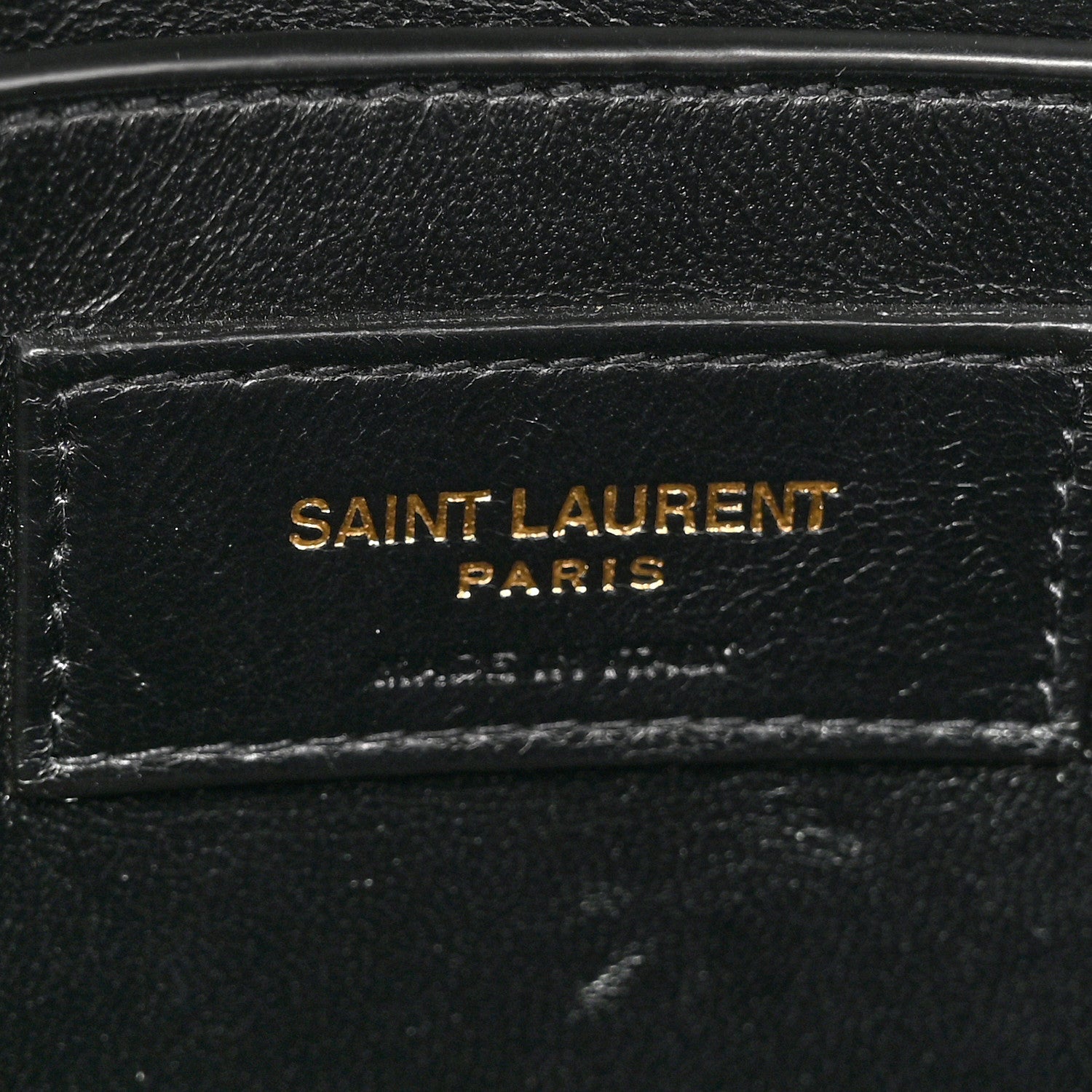 Saint Laurent Smooth Calfskin Manhattan Shoulder Bag Black 6 of 16