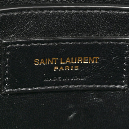Saint Laurent Smooth Calfskin Manhattan Shoulder Bag Black 6 of 16