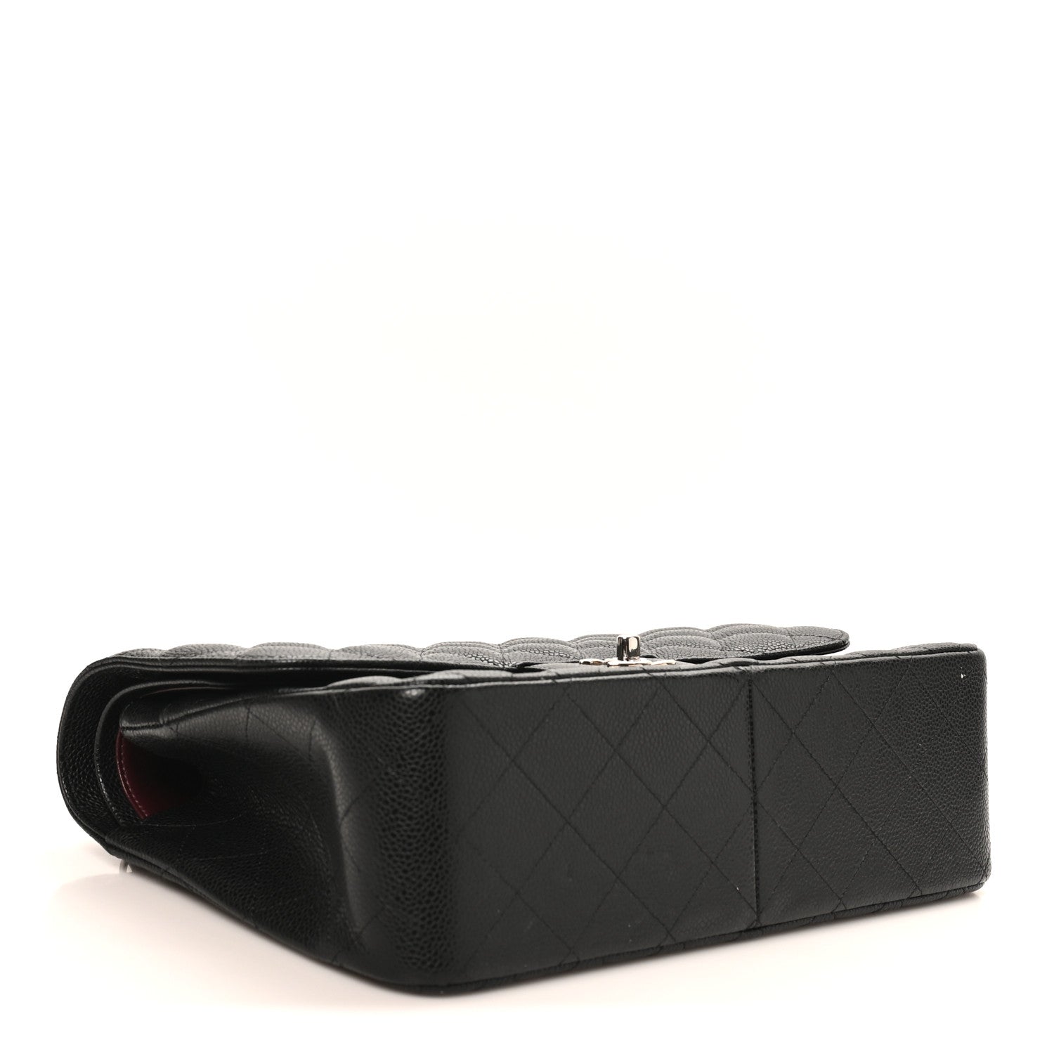 Chanel Caviar Quilted Jumbo Double Flap Black 4 of 10