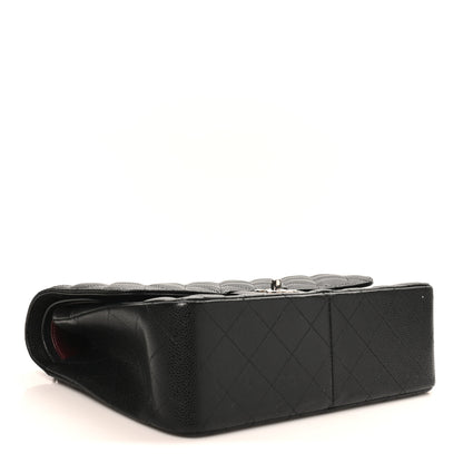 Chanel Caviar Quilted Jumbo Double Flap Black 4 of 10