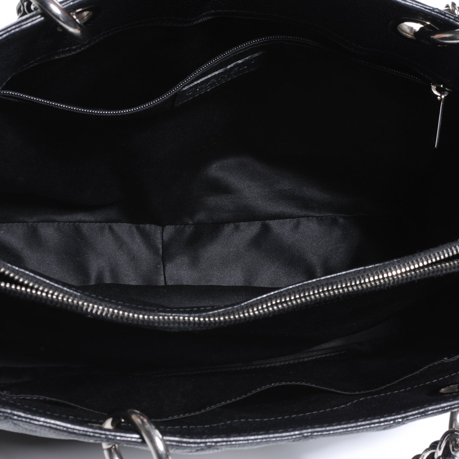 Chanel Caviar Grand Shopping Tote GST Black 5 of 7