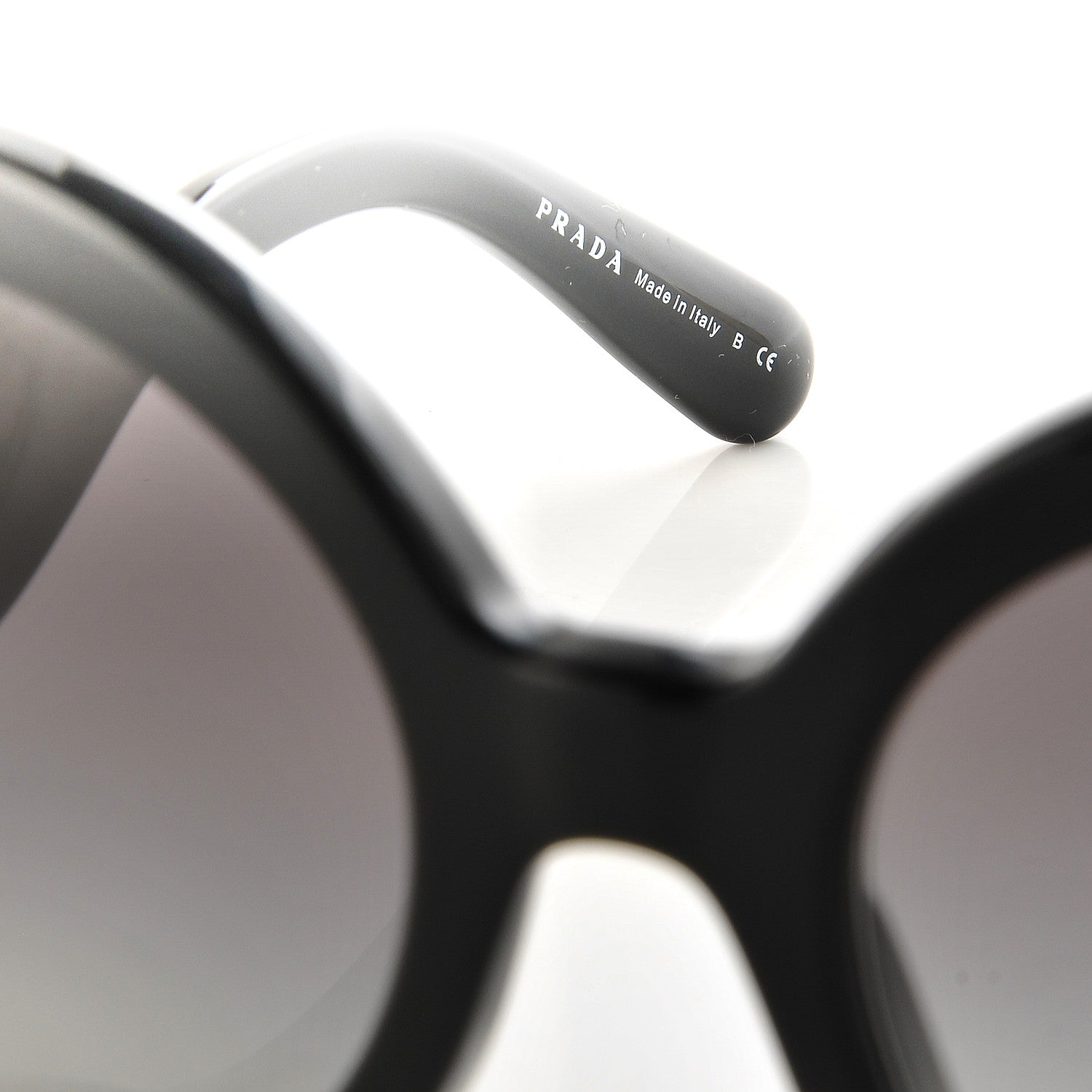 Prada Baroque Sunglasses SPR 27N Black 5 of 6
