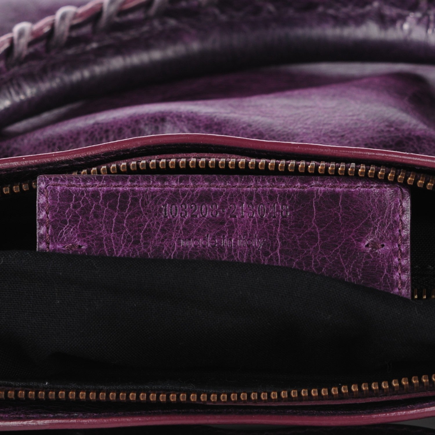 Balenciaga Agneau Classic Hardware First Raisin 10 of 12