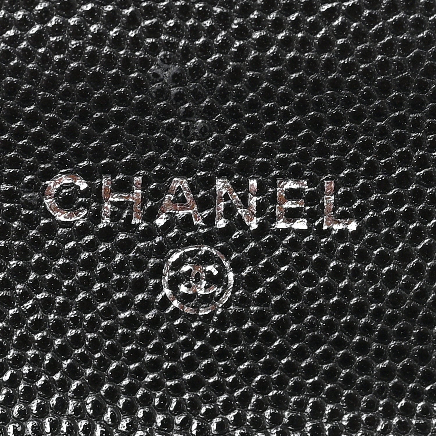 Chanel Caviar Chevron Quilted Flap Card Holder Black 6 of 7