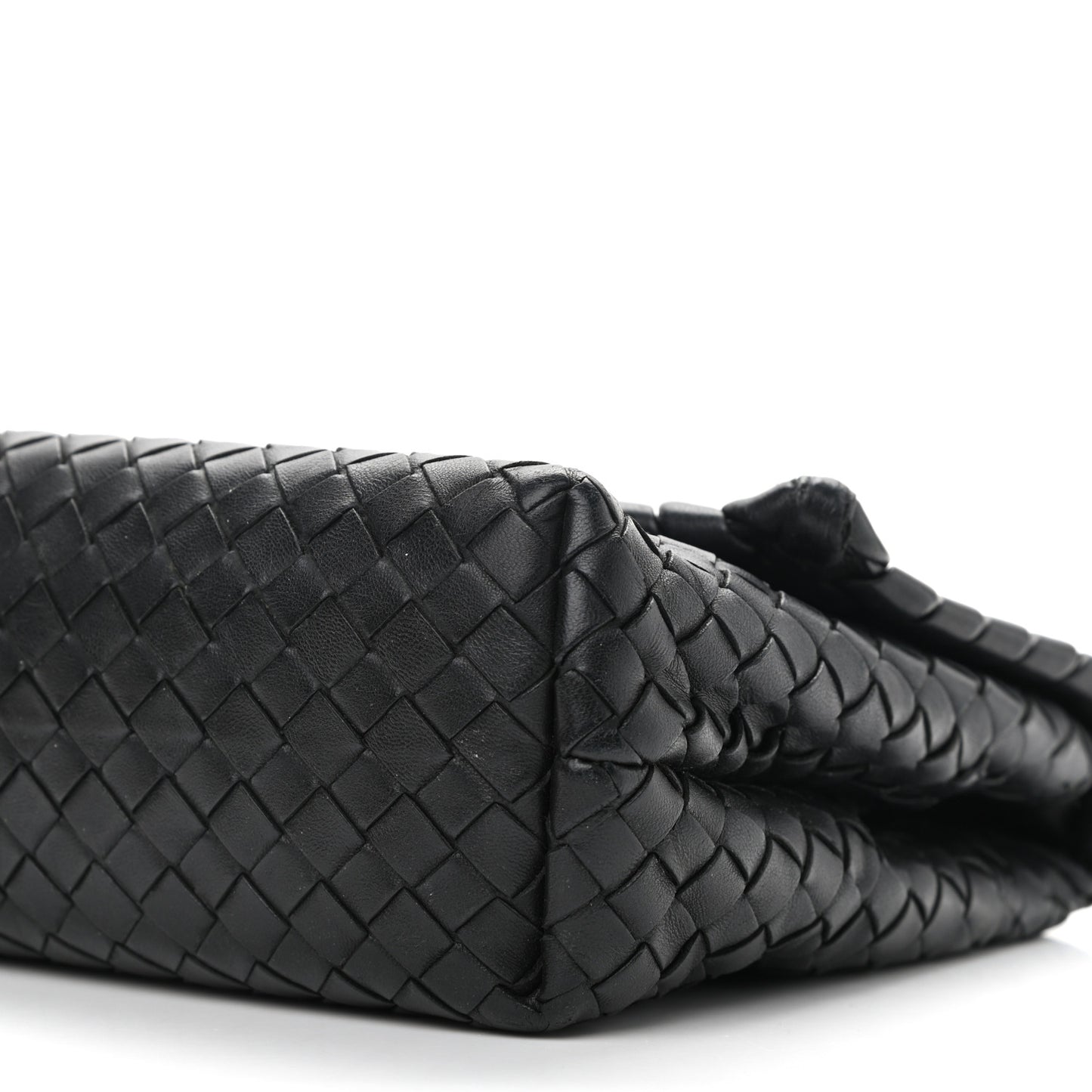 Nappa Intrecciato Small Olimpia Bag Black