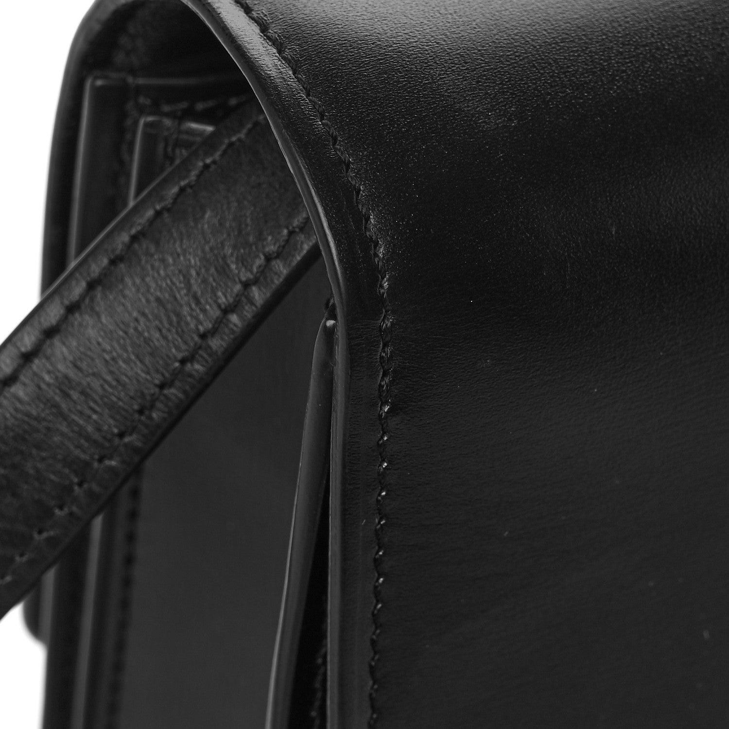 Celine Box Calfskin Medium Classic Box Flap Bag Black 12 of 13