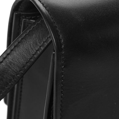 Celine Box Calfskin Medium Classic Box Flap Bag Black 12 of 13