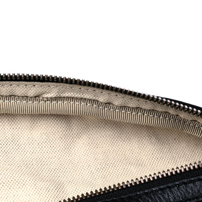 Gucci Velvet GG Monogram Web Belt Bag Blue Beige 12 of 13