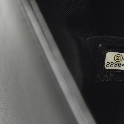 Chanel Lambskin Quilted Medium Boy Flap Black 10 of 12