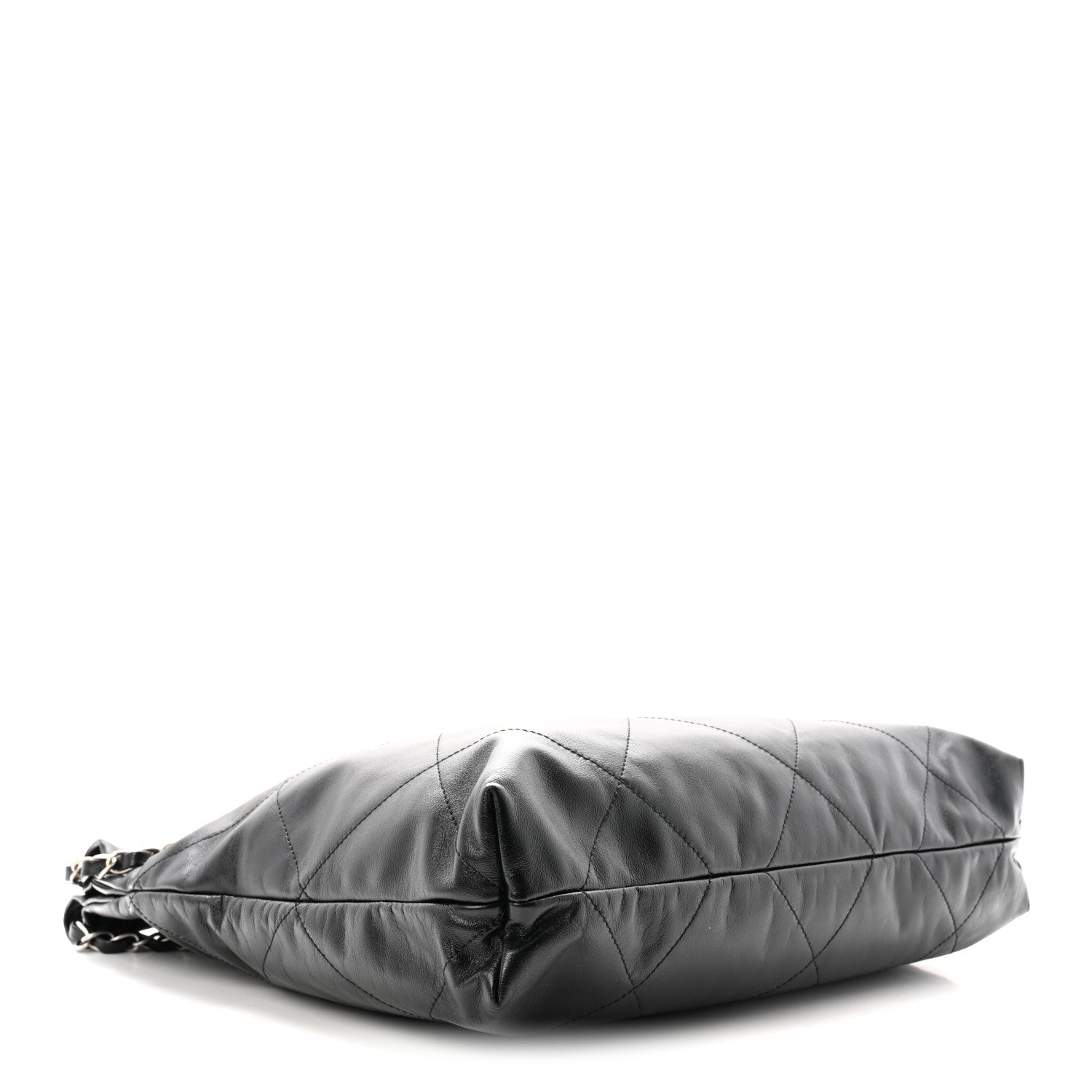 Chanel Shiny Calfskin Quilted Small Chanel 22 Black 5 of 11