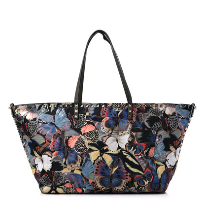 Valentino Garavani Canvas Camubutterfly Rockstud Crossbody Tote Multicolor 1 of 9