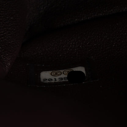 Chanel Lambskin Medium Surpique Chevron Single Flap Light Beige 8 of 8