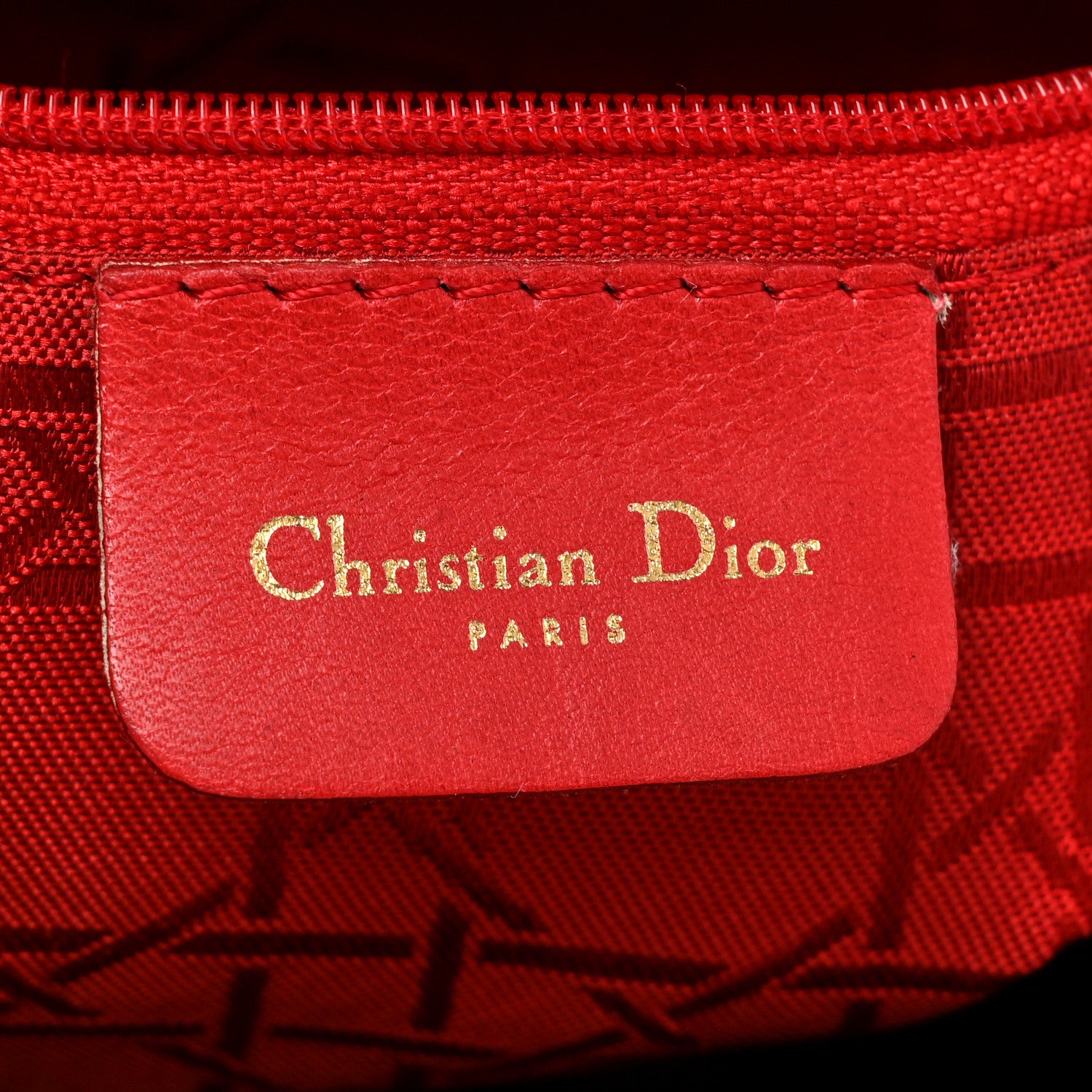 Christian Dior Nylon Cannage Large Lady Dior Black 6 of 17