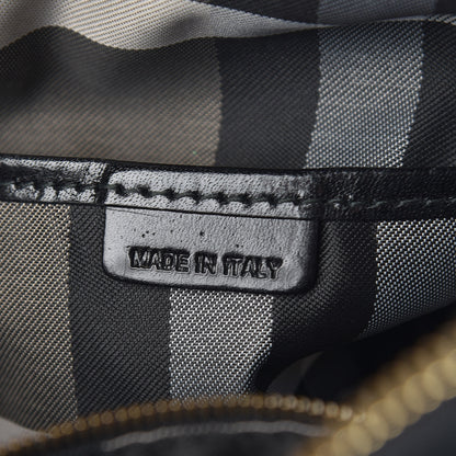 Burberry Calfskin Perforated Ellers Satchel Black 7 of 31