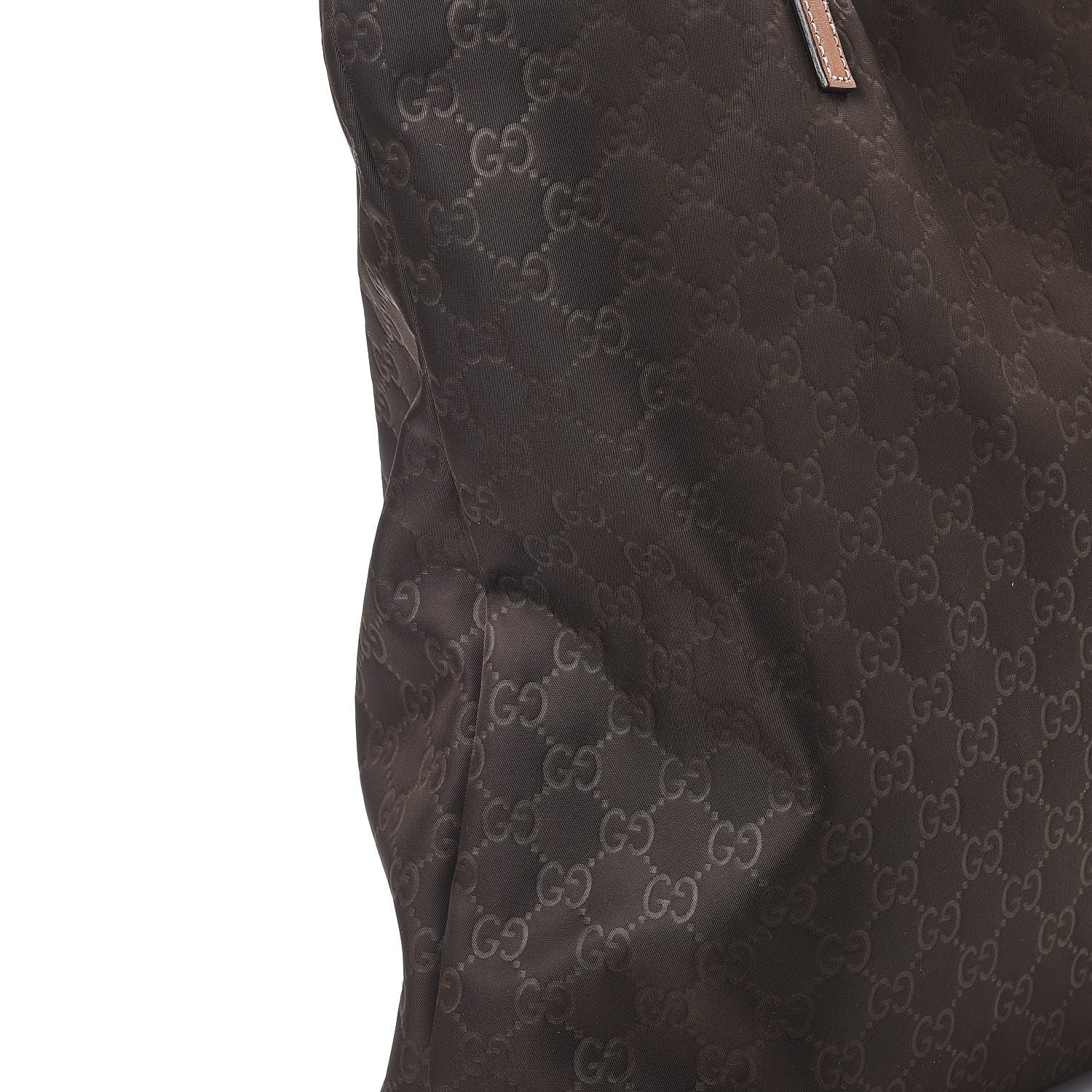 Gucci Nylon Monogram Large Tote Cocoa Brown 11 of 11