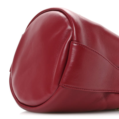 Prada Nappa Petit Sac Mini Bucket Bag Cherry 10 of 10